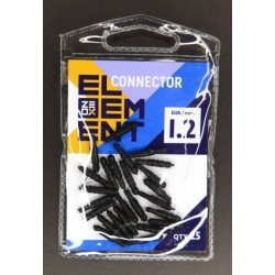 Конектор для вудки махової, ZEOX, 25шт/уп, 1,2мм
